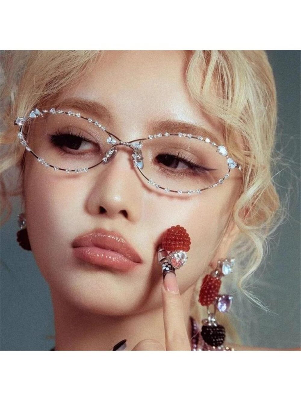 Luxury oval  Sun Glasses